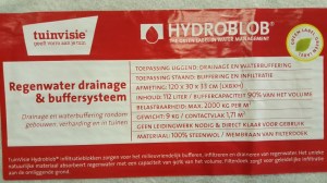 TV Hydroblob D34 120x15x20cm 34 Ltr. A. van Elk BV